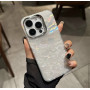 Ексклюзивний чохол на IPhone 13 pro max біло-мармуровий мрійливий ракушковий 
